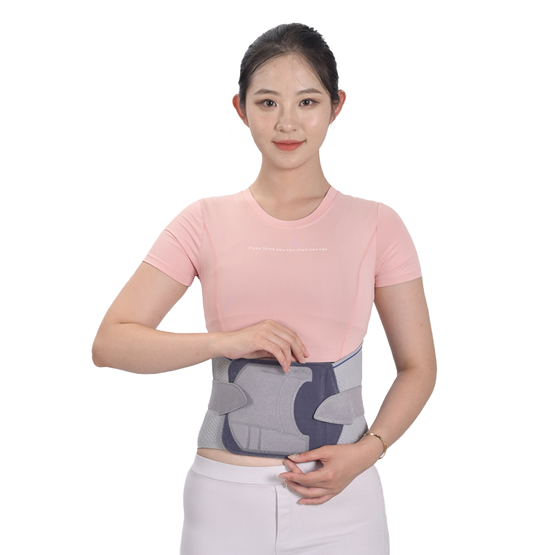 Adjustable waist support strap for comfortable and breathable waist protection 3D knit waist support