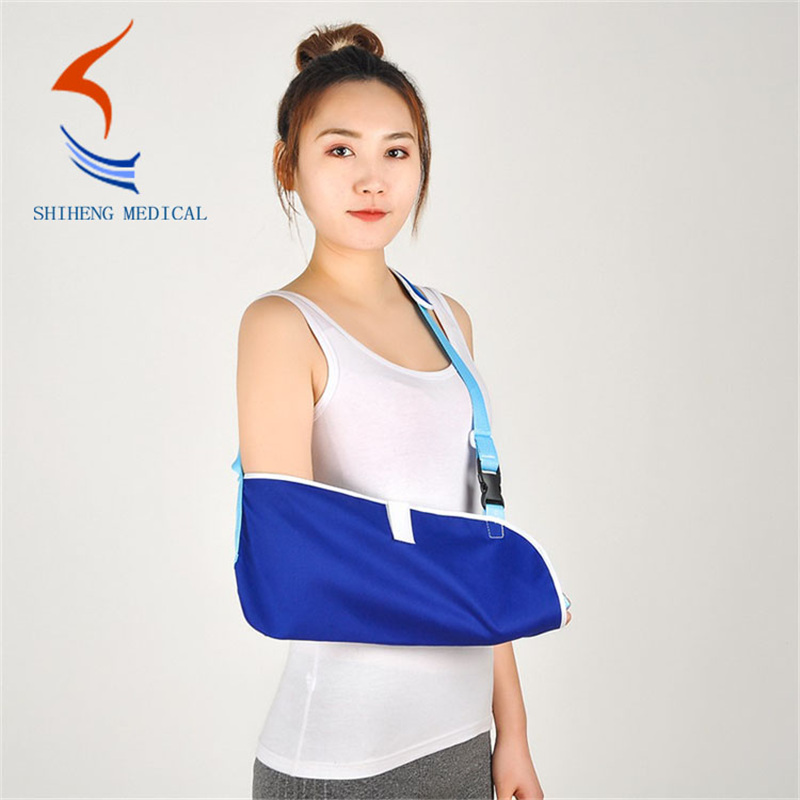 Chinese wholesale  Arm Support Brace  -
 Easy to Wear Free Size Arm Sling Breathable Arm Support Brace – Shiheng Medical