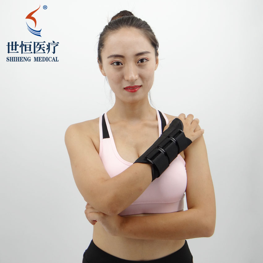 Mesh cloth carpal strap wrist brace