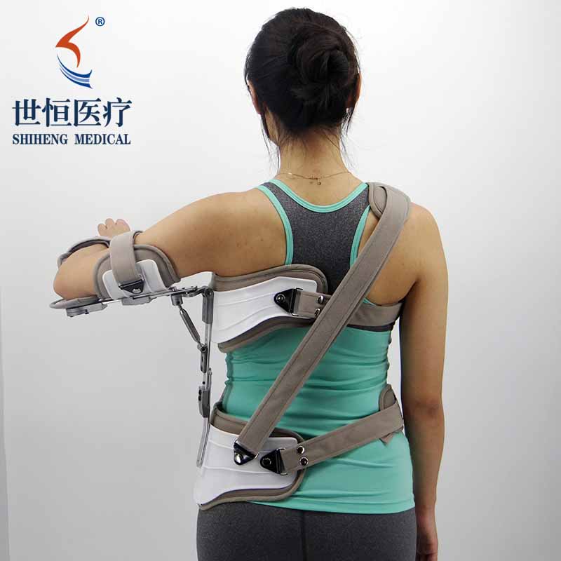 Orthosis shoulder abduction support fixation brace