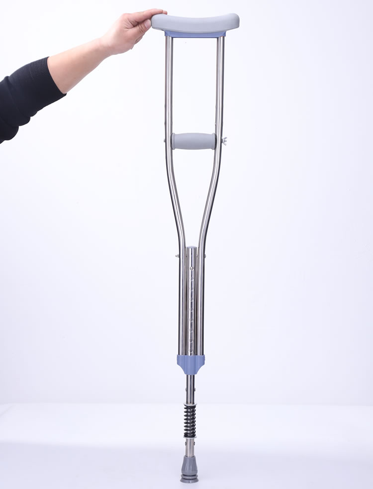 China Cheap price  Alumimum Crutches  – Leading design crutch with decompression spring – Shiheng Medical