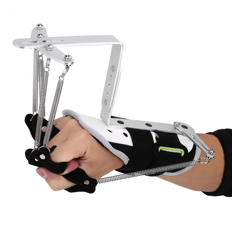 Functional finger joint brace for rehabilitation