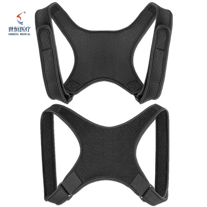 Adjustable posture corrector back brace